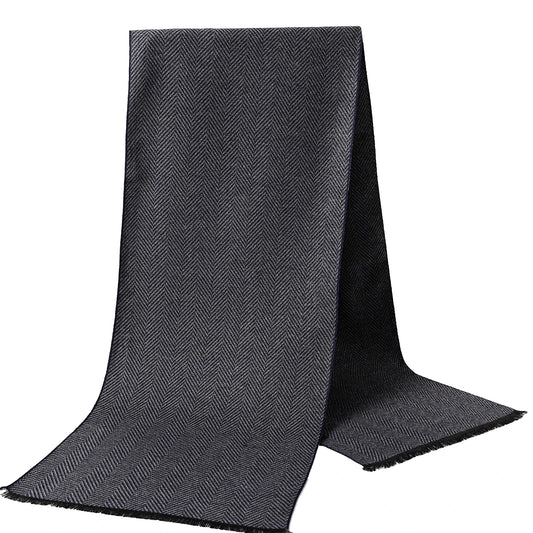 Eleganter karierter Damenschal aus Polyester für Business und Freizeit