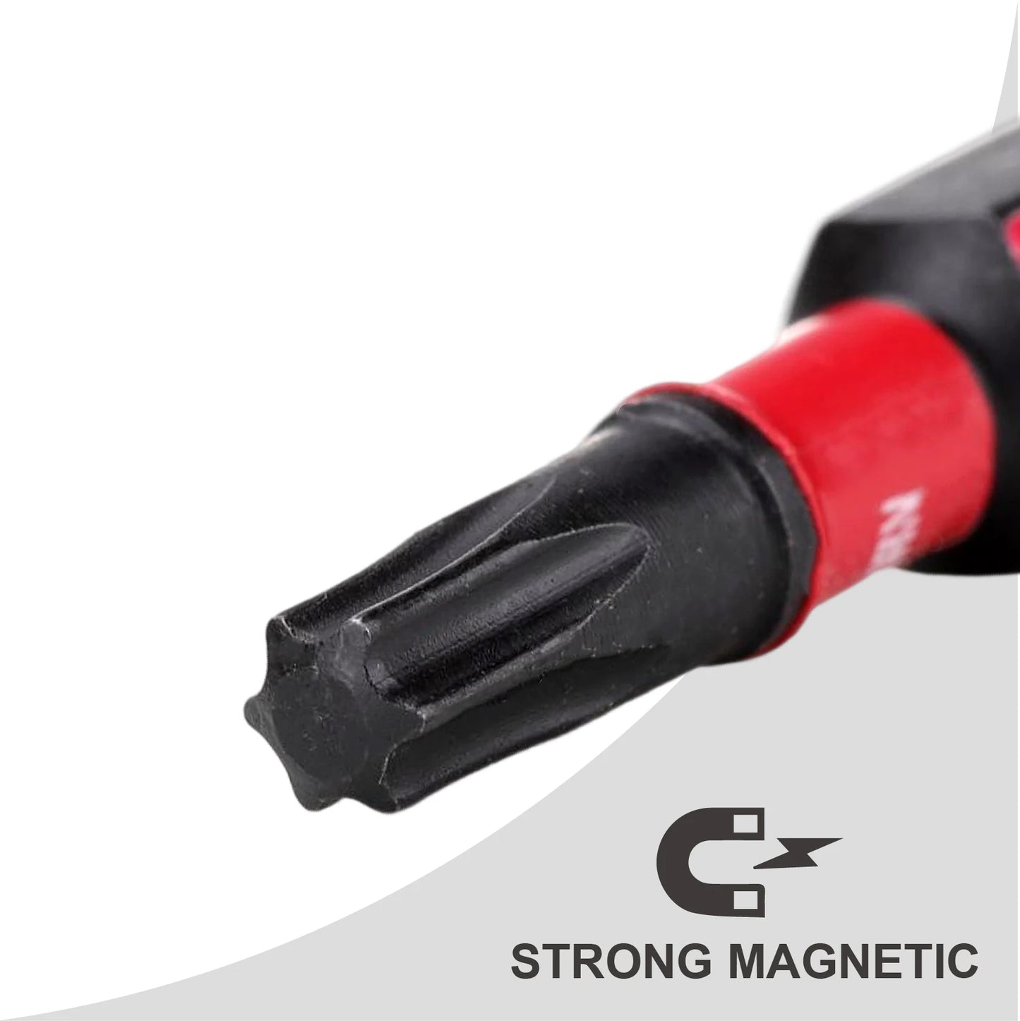 Hochleistungs T20 Torx Impact Schrauber-Bits 1 Zoll, magnetisch