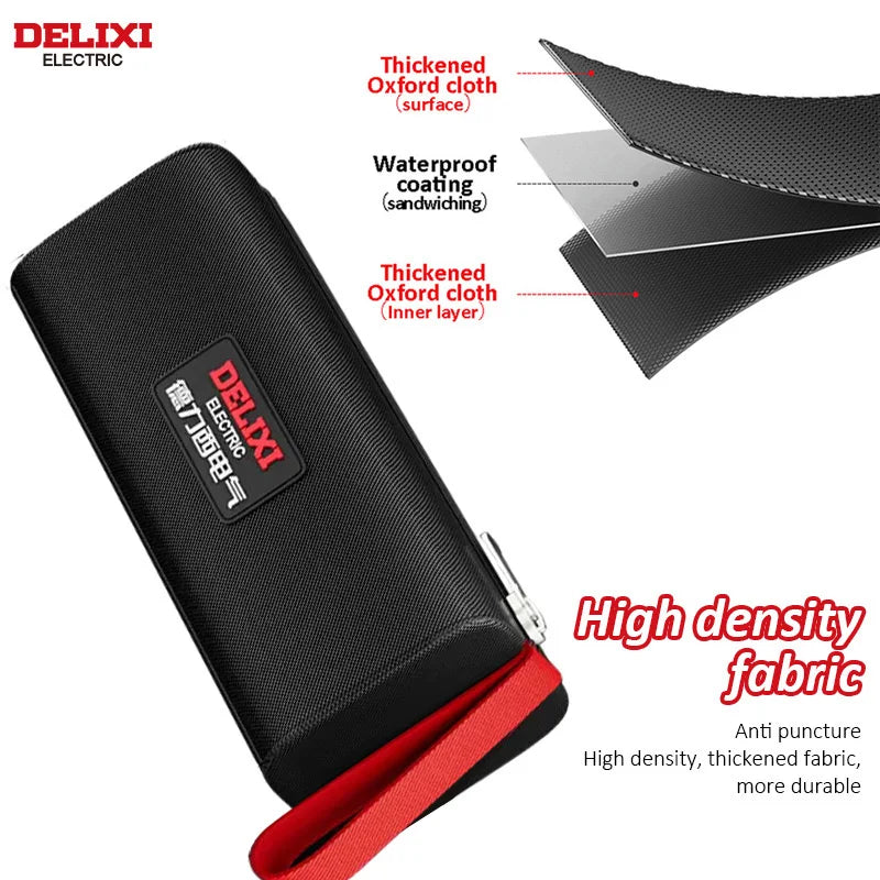 Tragbare Werkzeugtasche aus Oxford-Stoff für Elektriker und Tischler