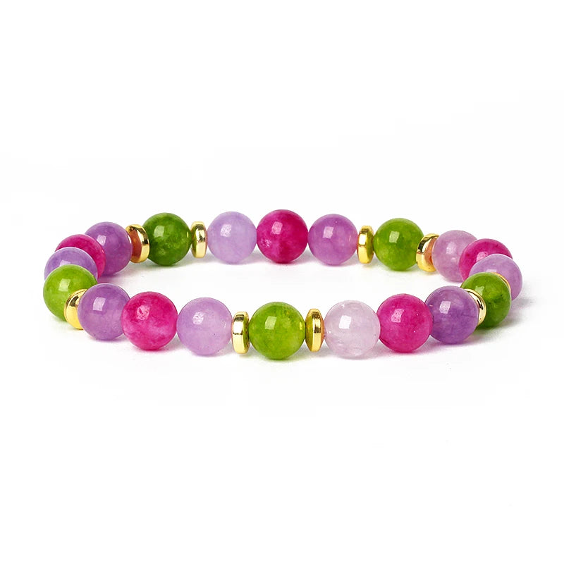 Citrin Aventurin Kristall Armband: Feng Shui Glück & Reichtum für Unisex