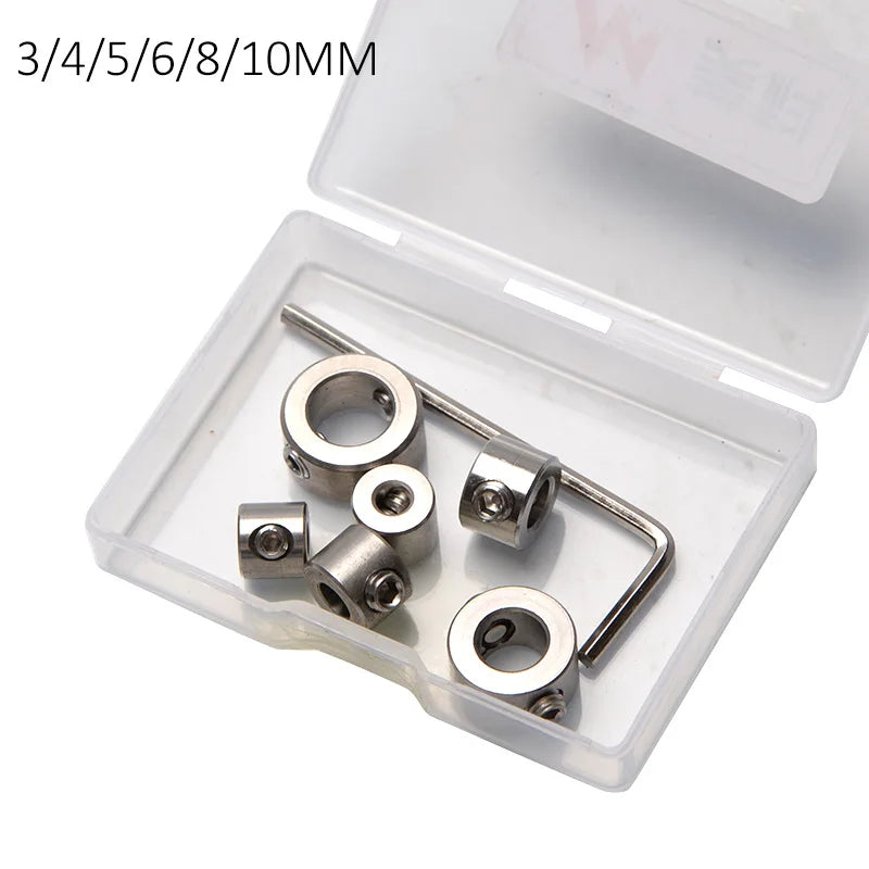 Bohrer Tiefenanschlag Set 3-16mm aus Edelstahl für präzise Holzarbeiten