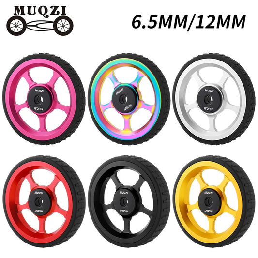 MUQZI Eazy Wheels Faltrad-Rollenräder, kompatibel mit Brompton-Yabubest - Home & More