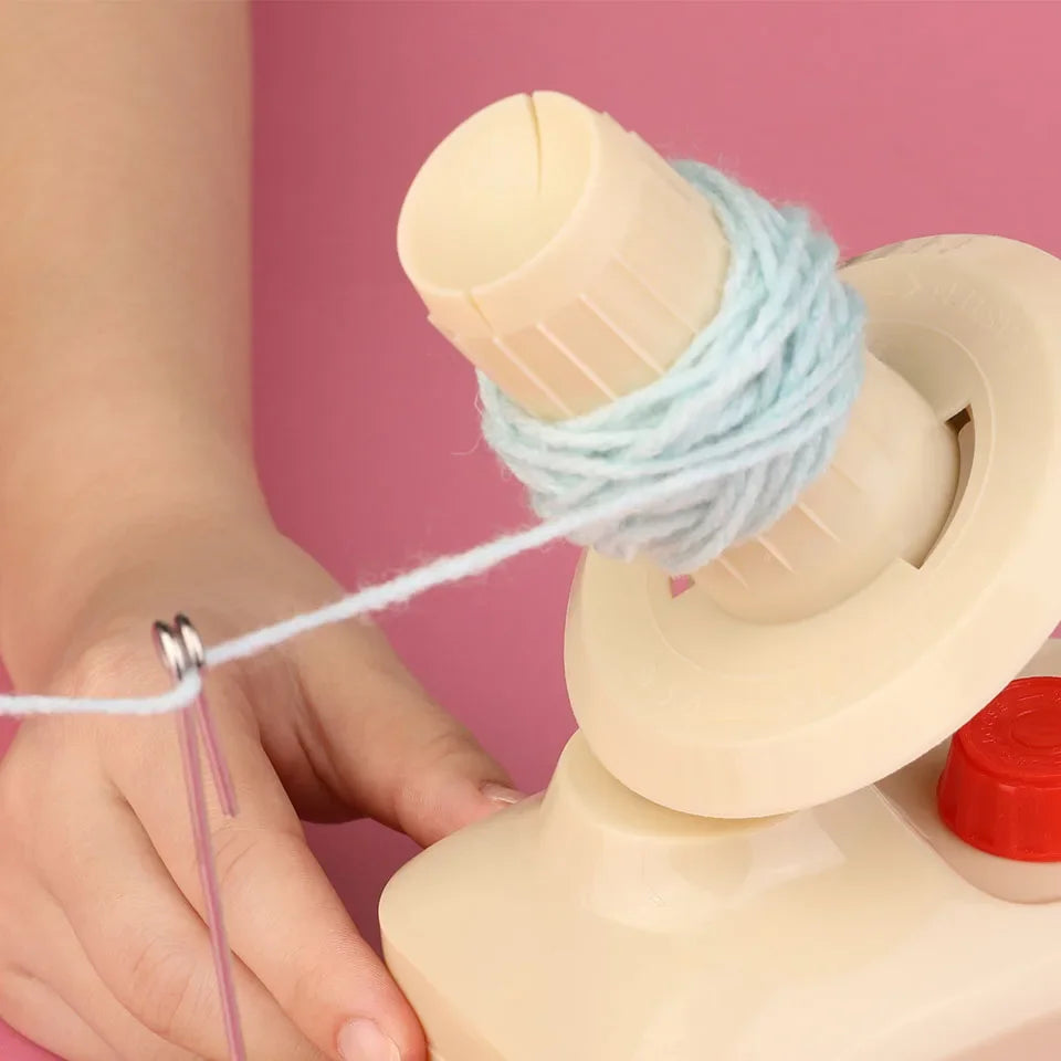 Manuelle Handkurbel Garnwickelmaschine tragbar für Strick DIY Garnball