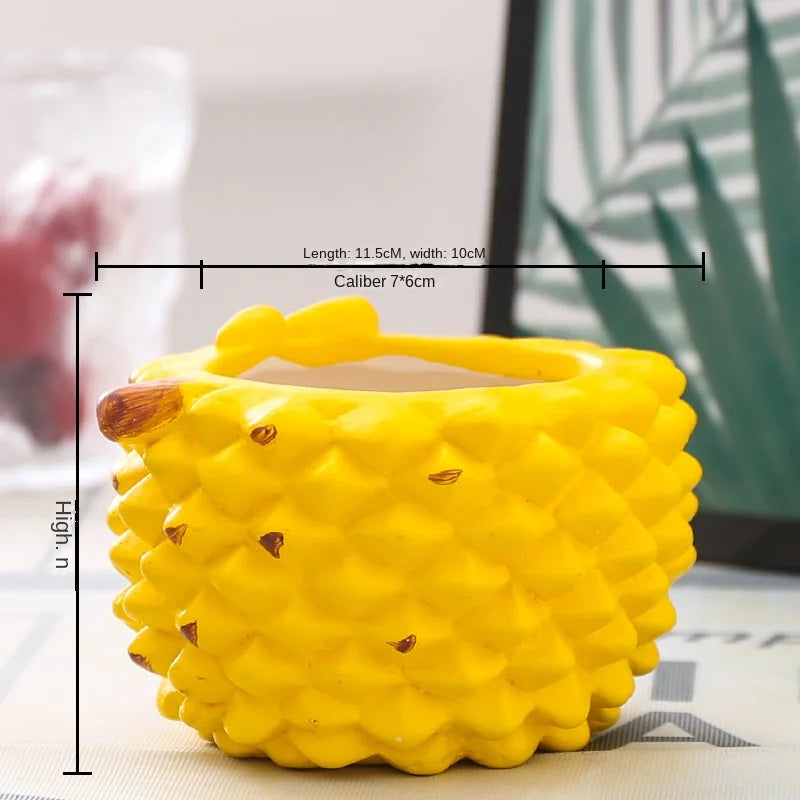 Handgefertigter Keramik Blumentopf charmantes Design für Pflanzen