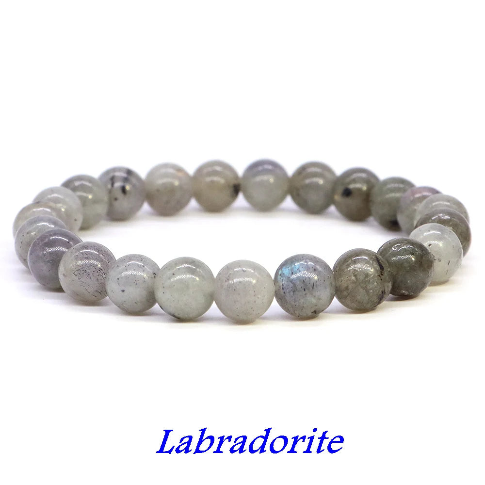 Natürliches Aquamarin Quarz Armband für Yoga und Meditation