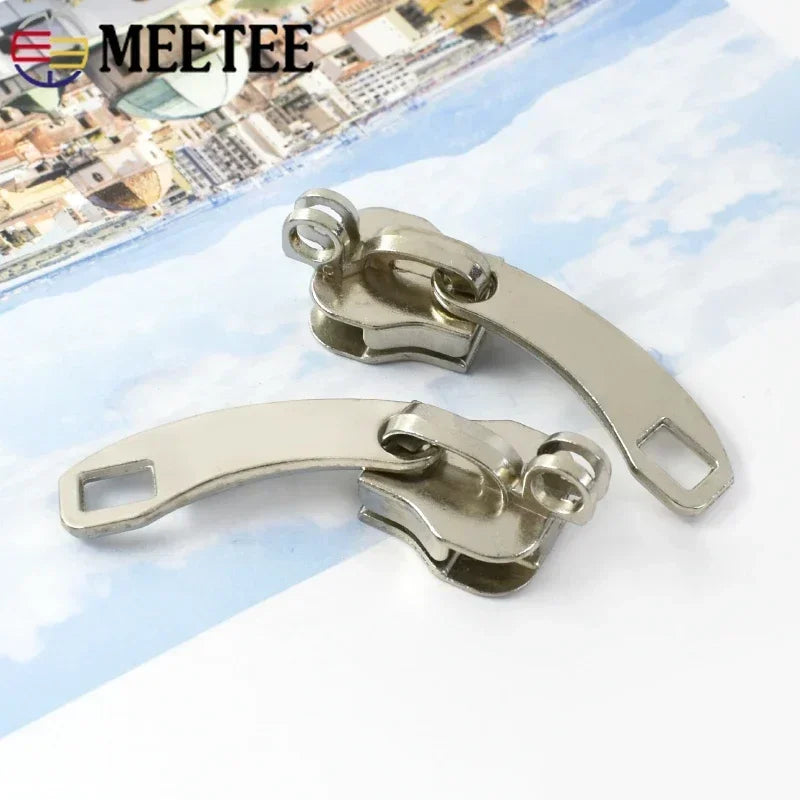 Vielseitige Reißverschlussköpfe mit Schlossloch für Reparaturen & DIY