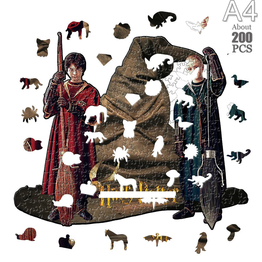 3D Holzpuzzle Tier Formen für Kinder und Erwachsene