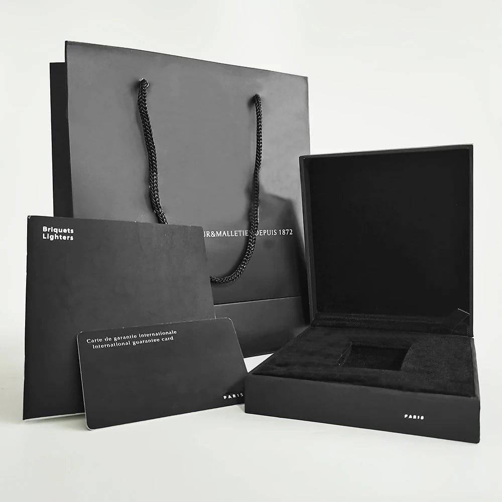 Elegante Geschenkbox mit Zigarettenanzünder Hülle