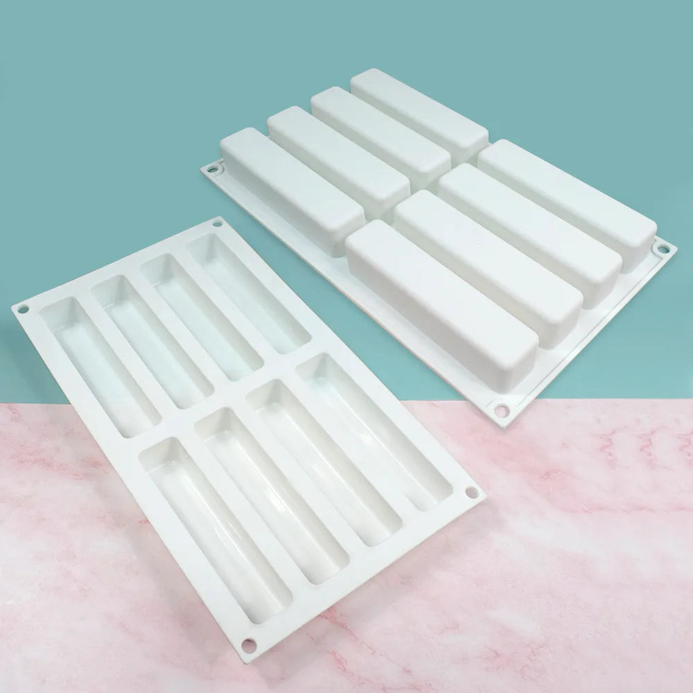 Ovale Silikon Mousse Kuchenform für hausgemachte Desserts