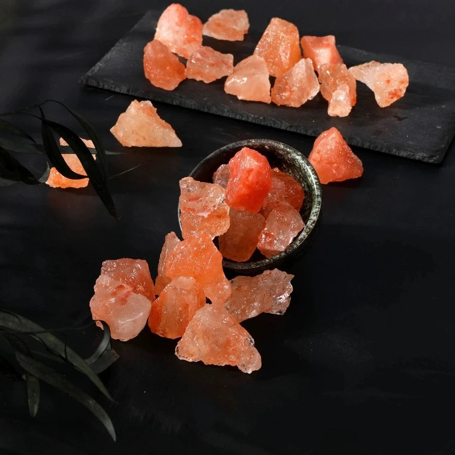 Natürlicher Himalaya Steinsalzblock für Ambiente und Wohlbefinden