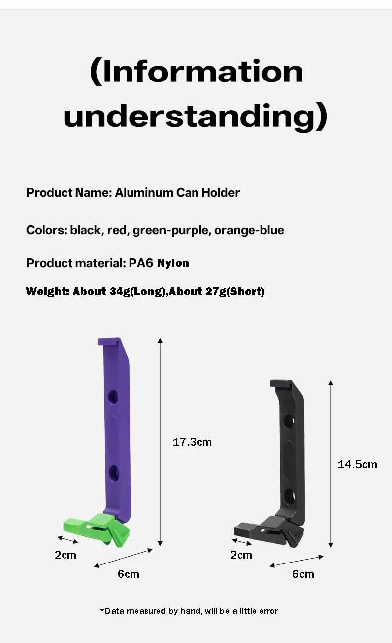 Ultraleichte Aluminium Getränk Halterung für Fahrräder-Yabubest - Home & More