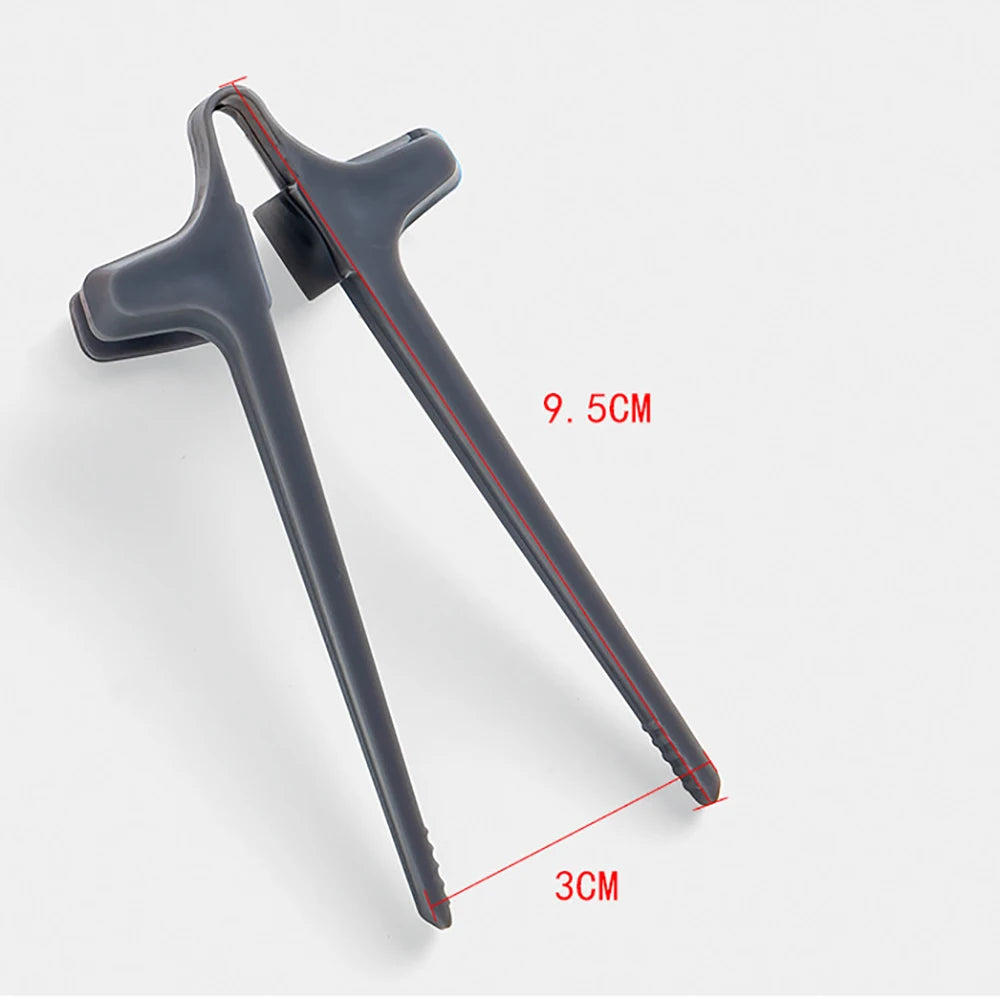 Praktische Finger Essstäbchen Halter für Snacks Gaming Training