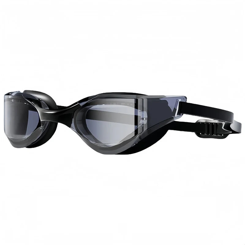 Anti-Fog Schwimmbrille aus Polycarbonat mit verstellbarem Silikonband