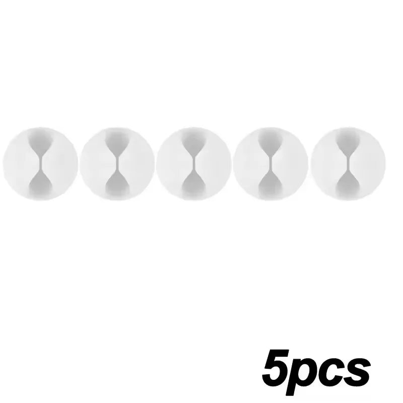 Mini Kabel Wickler Organizer USB Ladekabel Clips Set 5 oder 50 Stück