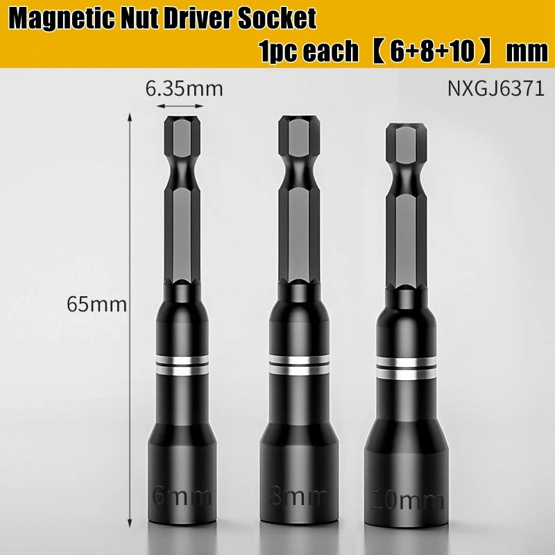CR-V Stahl Magnetische Schraubendreher Bits für Bohrmaschinen Adapter