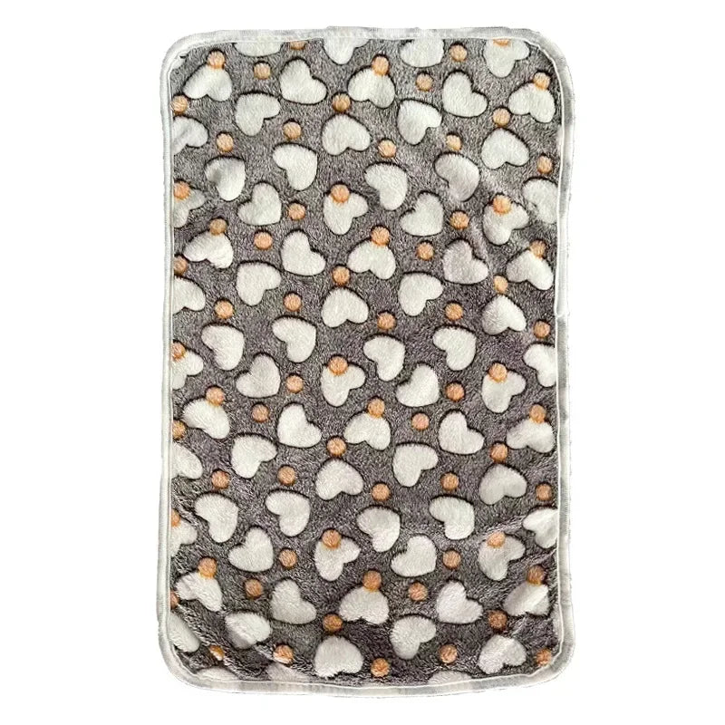 Warme Korallen Fleece Hundedecke für Kleine und Große Hunde