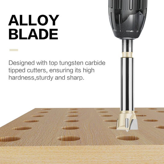 15-60mm Scharnierbohrer Forstner Bohrer Holz mit Wolframkarbid Spitze