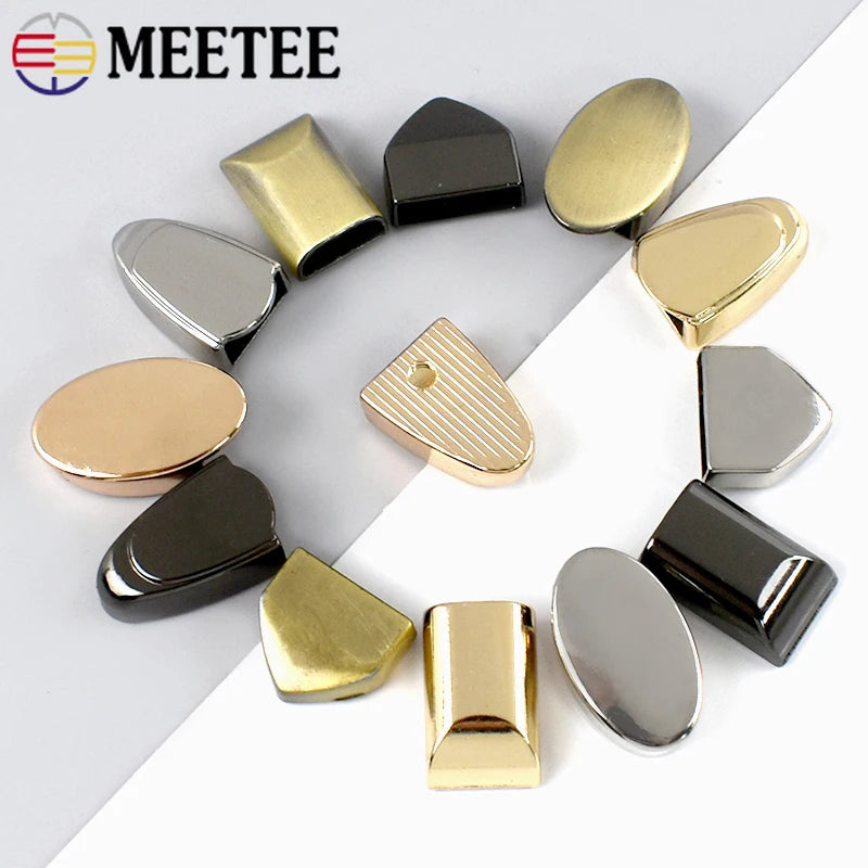 50 Metall Reissverschluss Stopper Clips DIY Zubehör für Taschen Kleidung