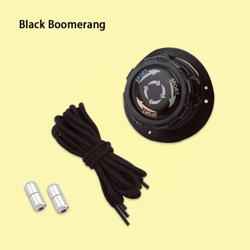 Automatische runde Schnürsenkel mit drehbarer Schnalle für Sneaker