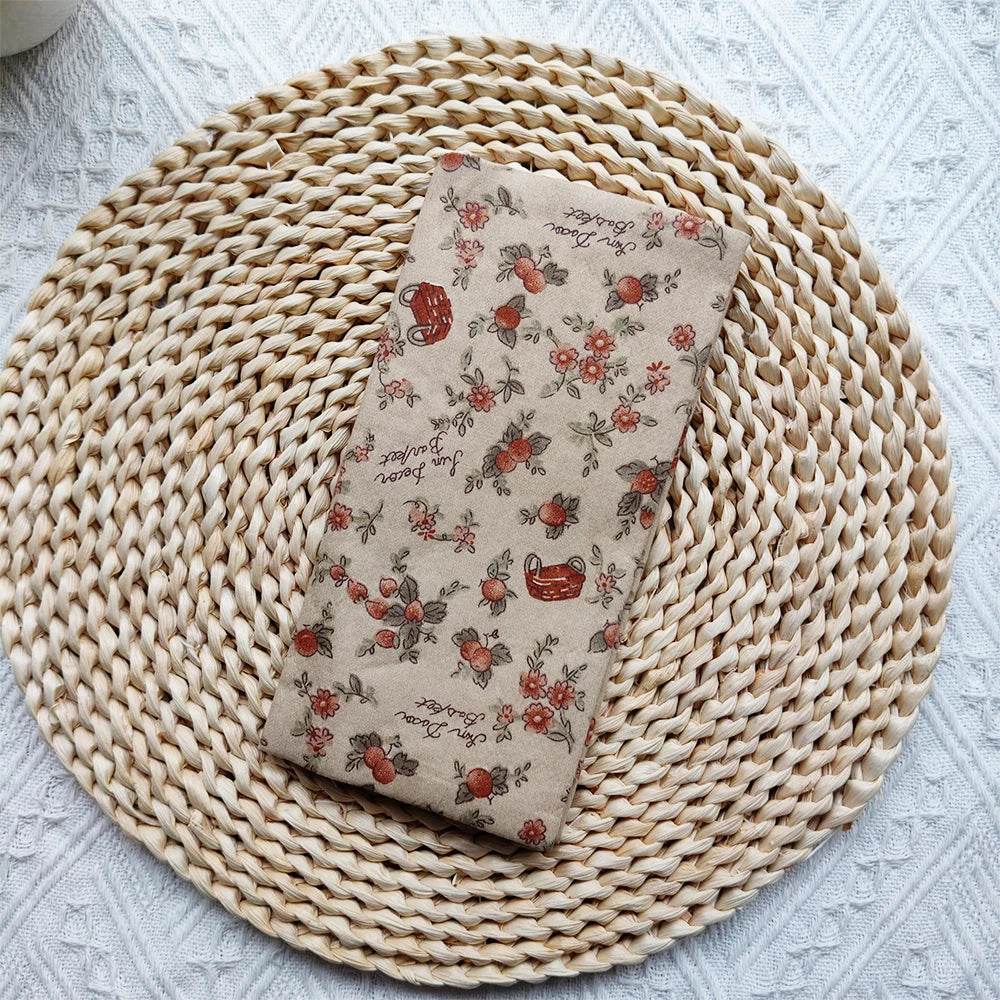 Tierblumen Wochenhülle Planer Notizbuch Schreibwaren-Yabubest - Home & More