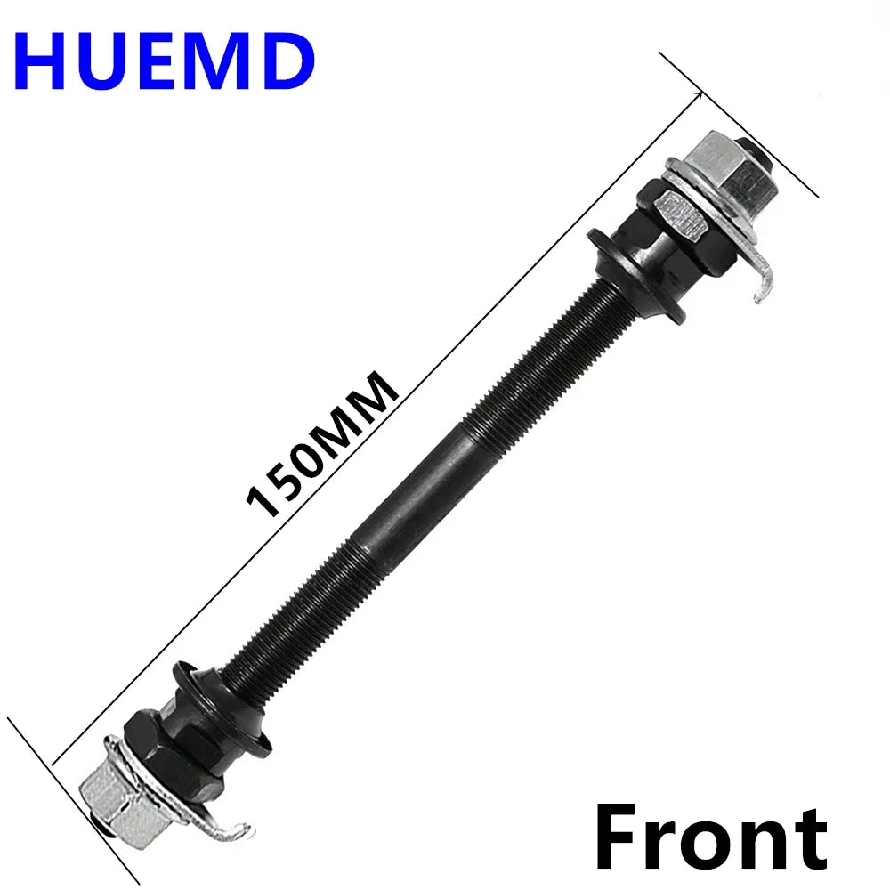 Fahrrad Radnaben Achse Vorder- und Hinterachse Solide Welle 150-180mm