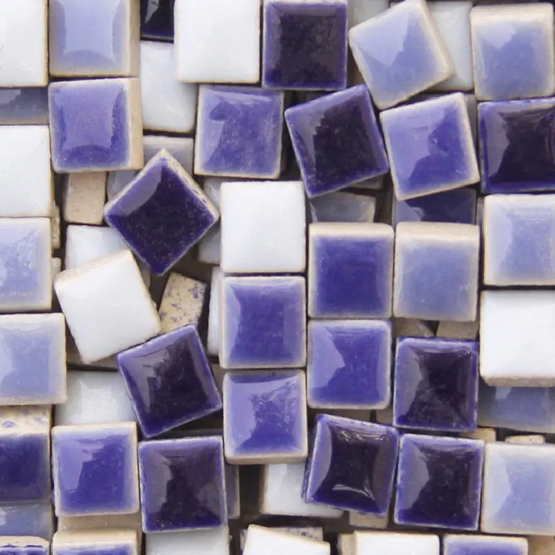 100g Keramik Mosaikfliesen Bastelset – Bunte DIY Wanddekoration