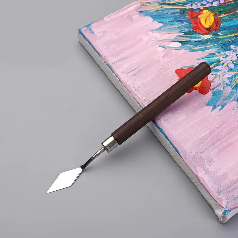 Vielseitiges 7-teiliges Malklingen Set für präzises Farbmischen