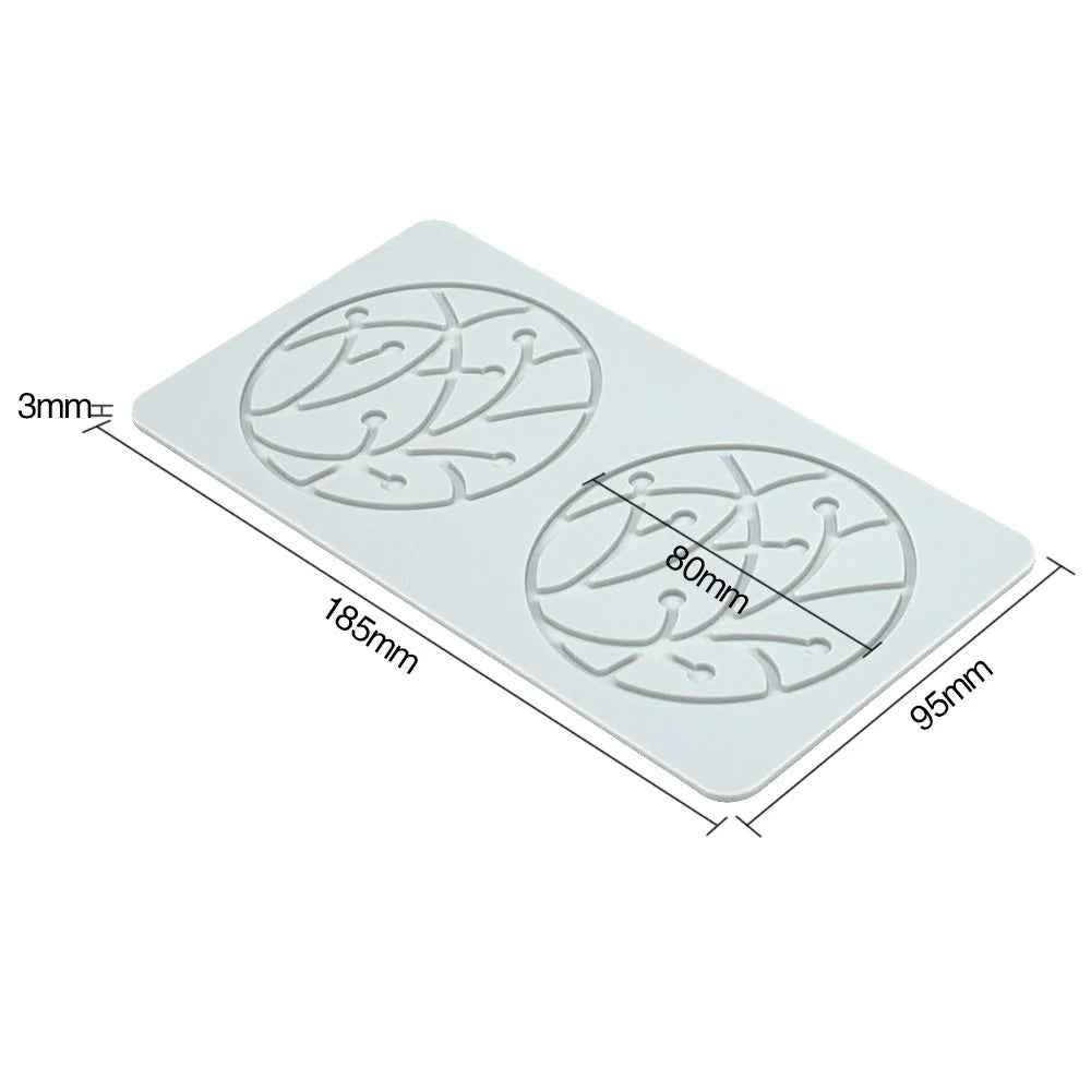 Silikon Spitzenform für detailreiche Kuchen und Gebäck Dekoration