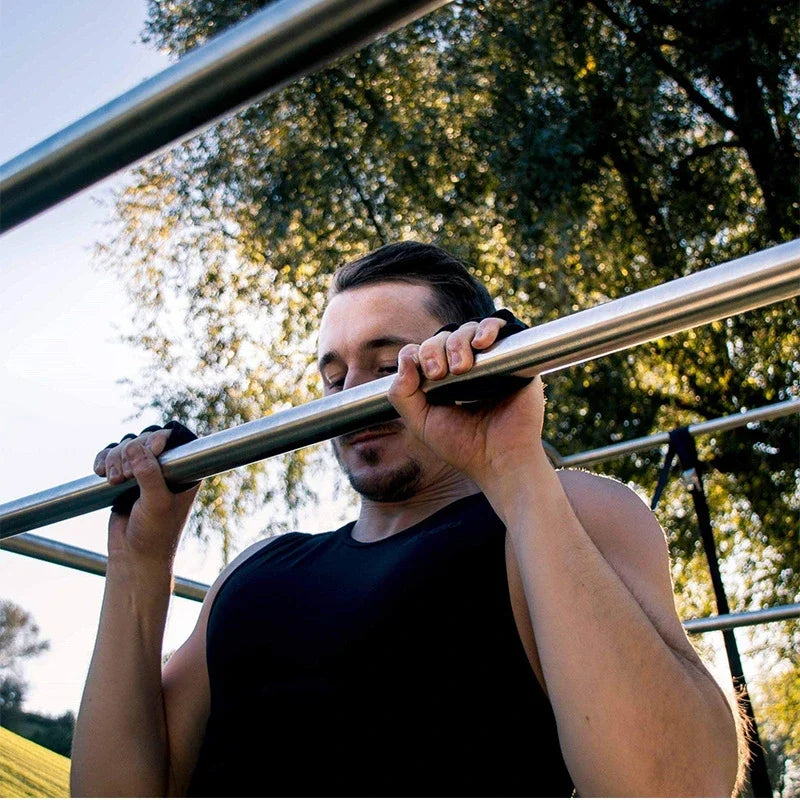 Offene Handflächenschützer für Fitness Krafttraining Anti-Rutsch