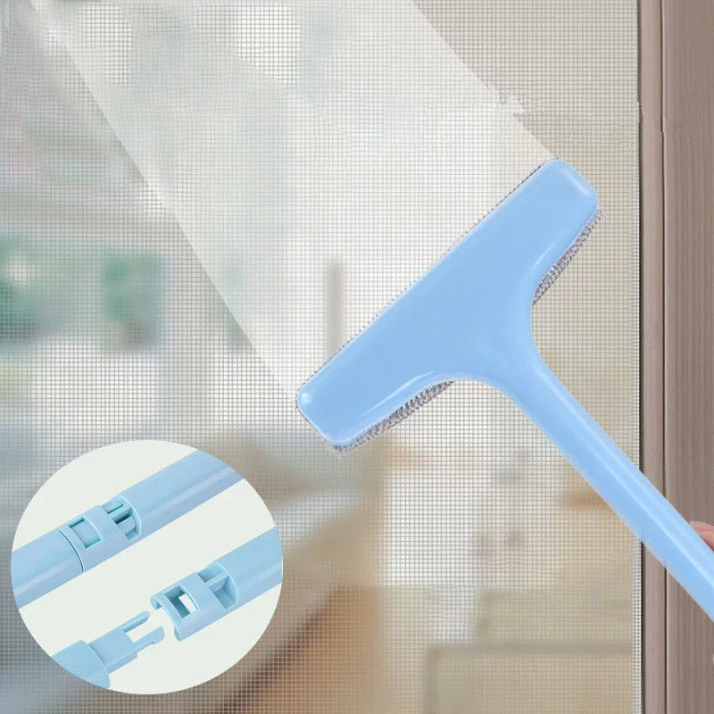 Fenster- und Möbel-Reinigungsbürste mit ausziehbarem Griff – 46 cm-Yabubest - Home & More