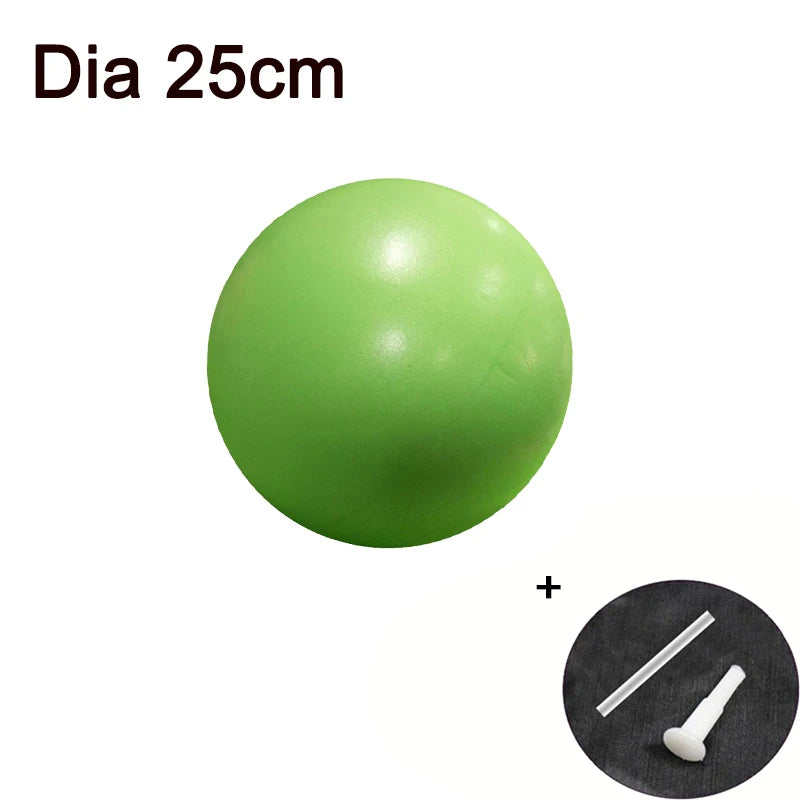 Yoga Ball 45 oder 25 cm für Fitness Pilates Balance Übung Training