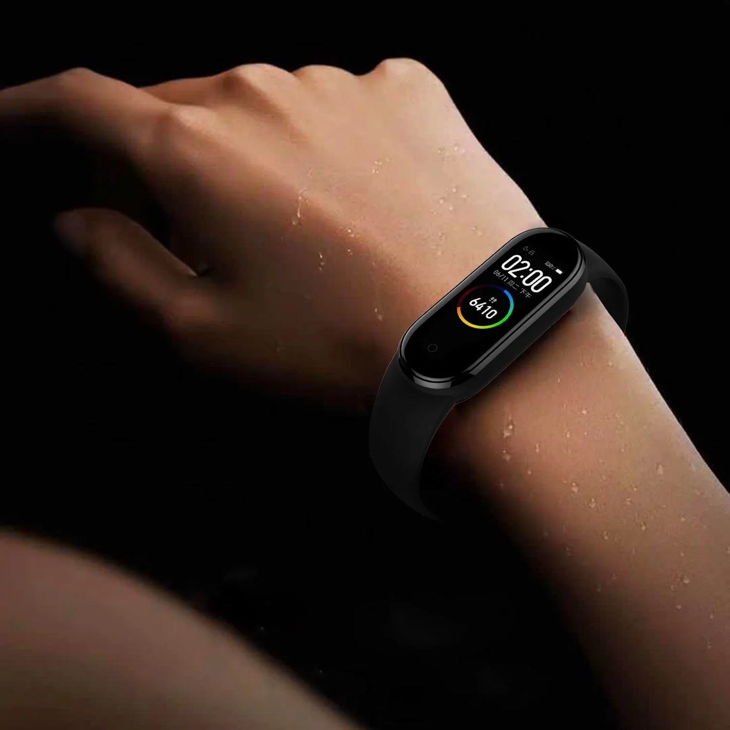 Silikon Ersatzarmband für Sportliche Smartwatches bis 220 mm Handgelenk