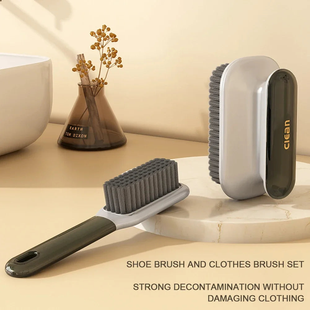 Schuh Reinigungsbürste Kunststoff Multitasking Haushalt Pinsel Zubehör