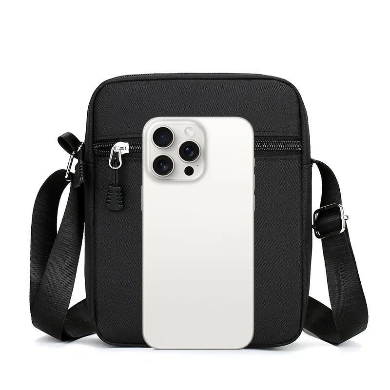 Leichte Casual Umhängetasche aus Oxford Stoff für Herren