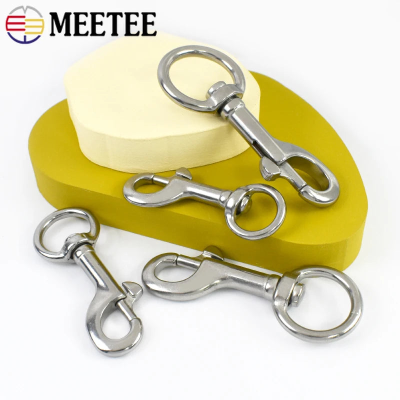 Vielseitiger Edelstahl Karabinerhaken für Taschen und DIY Projekte