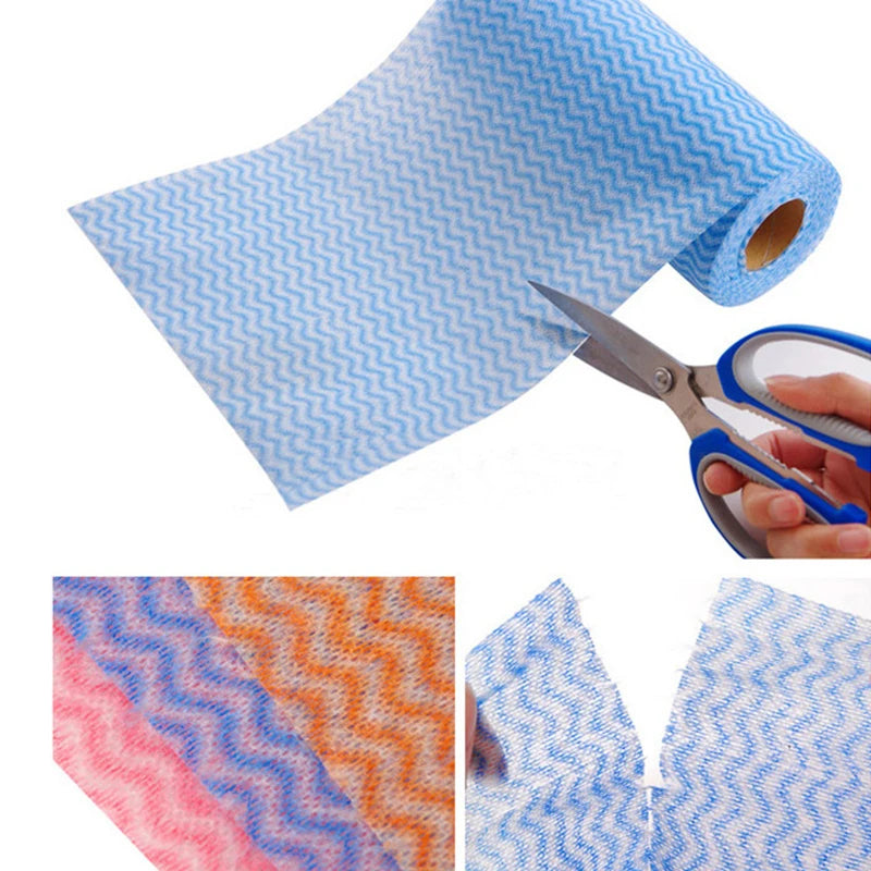 Ölfreie Vlies Geschirrtücher 2 Rollen ca 100 Stück Küchenzubehör