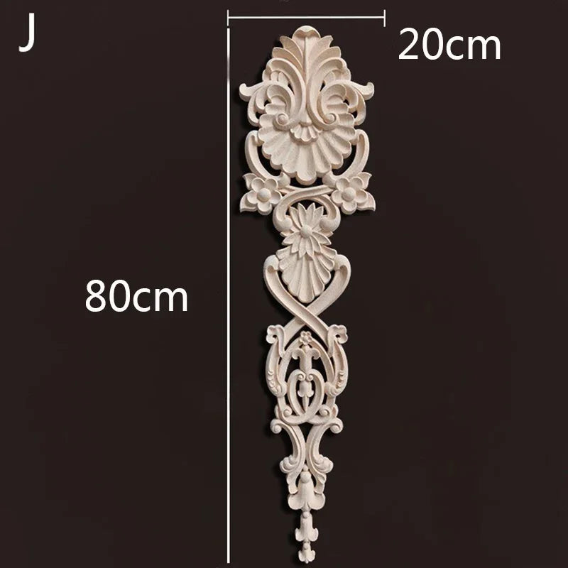 Holzmoebel Applikationen Wohnzimmer Dekoration NATUERLICHE Blumen