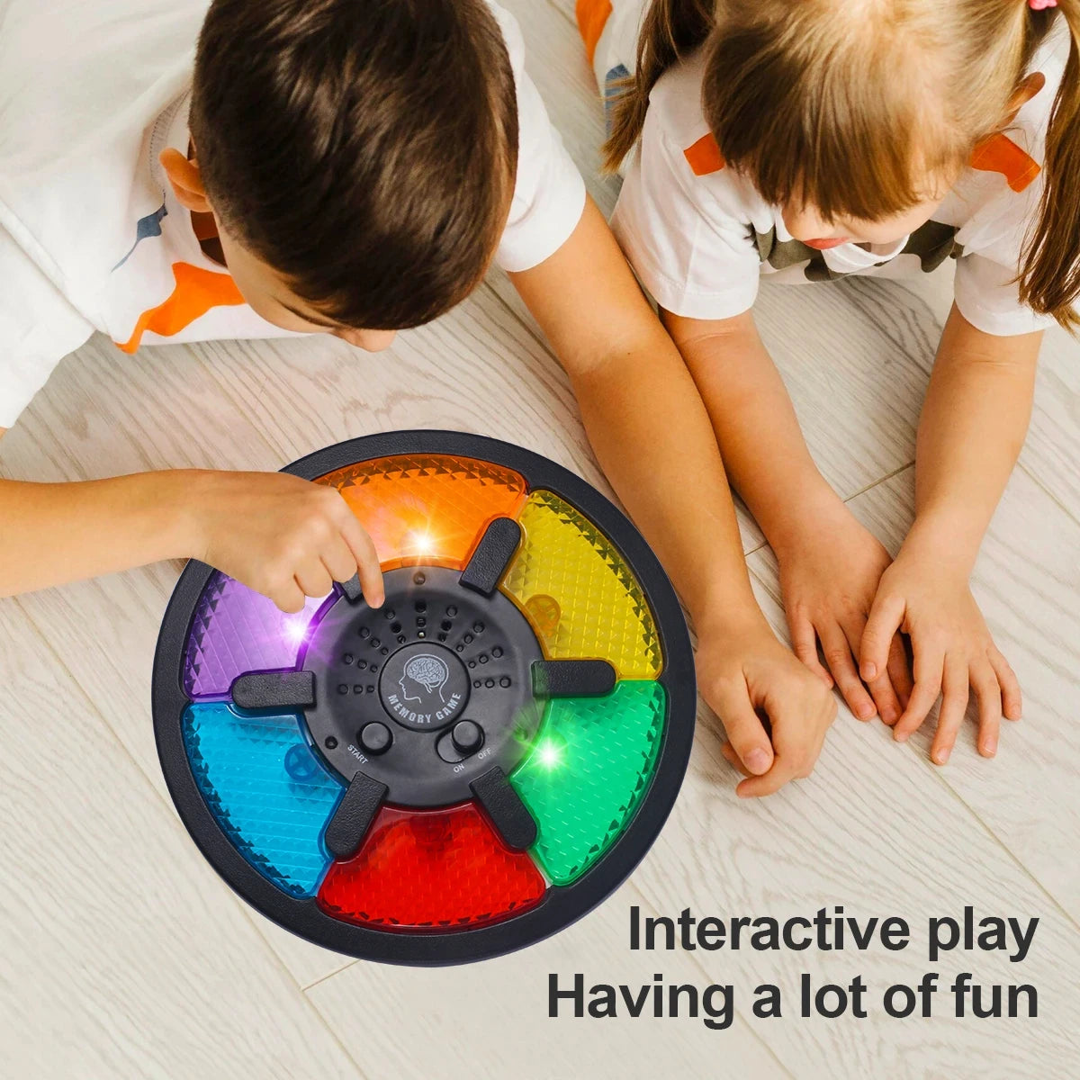 Mobiles Memory-Spiel mit Licht - Sound – Spielspaß und Gedächtnistraining für Kinder
