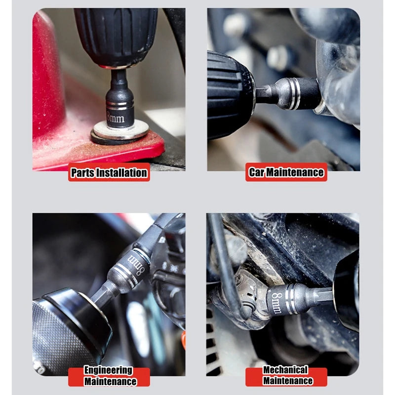 CR-V Stahl Magnetische Schraubendreher Bits für Bohrmaschinen Adapter