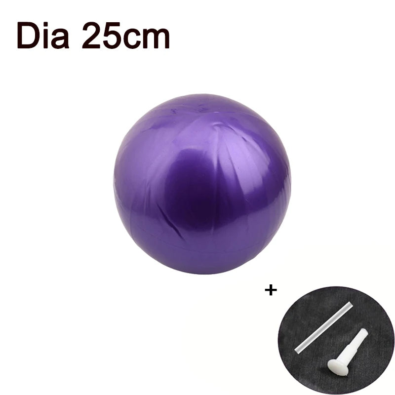 Yoga Ball 45 oder 25 cm für Fitness Pilates Balance Übung Training
