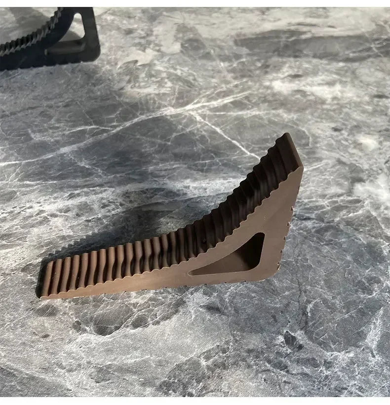 Vielseitiger Gummi Türstopper Keil & Fensterbegrenzer für Zuhause Büro