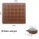 Macaron Silikon Backform mit 30 oder 48 Löchern für DIY Kuchen und Kekse