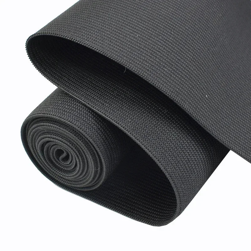 Elastisches Häkelband schwarz weiß 10 15 20 25 30 40 50 cm 2/5 m für Nähen