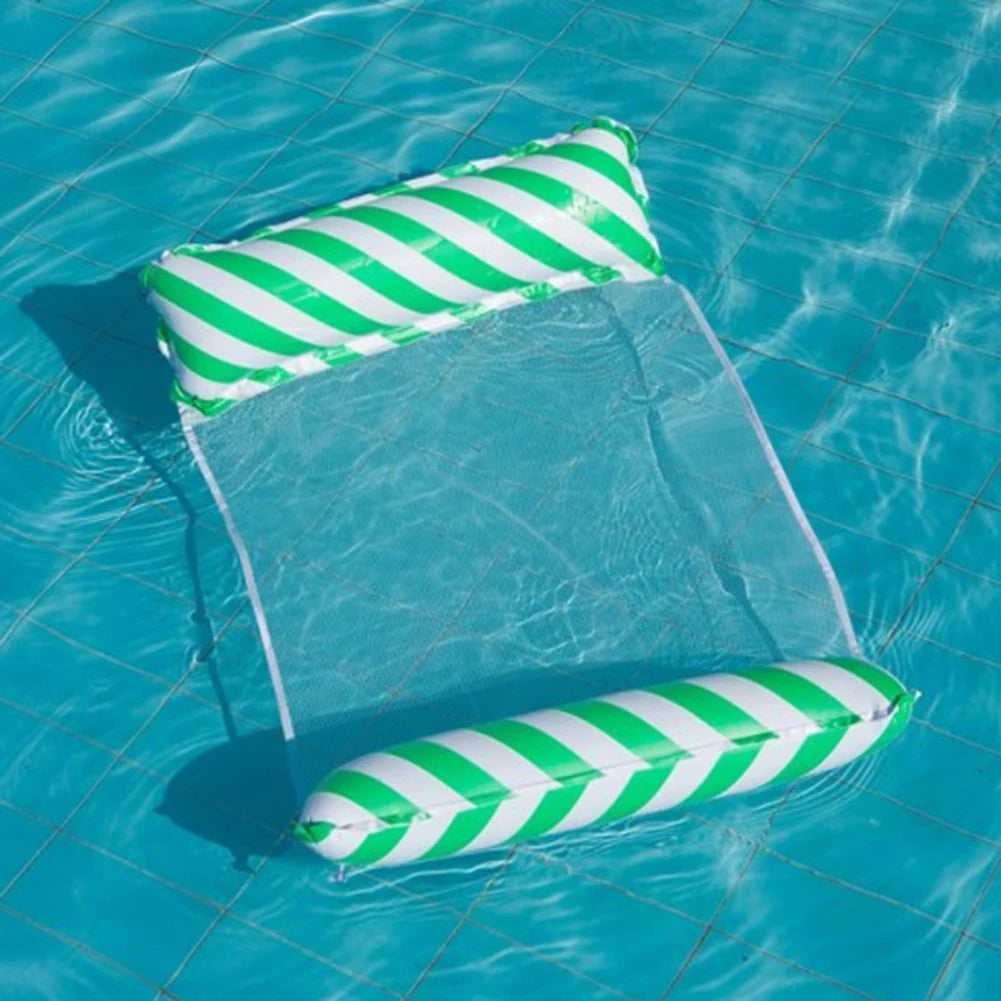 Ergonomische aufblasbare Wasserhängematte – leicht, faltbar - komfortabel fürs Wasser