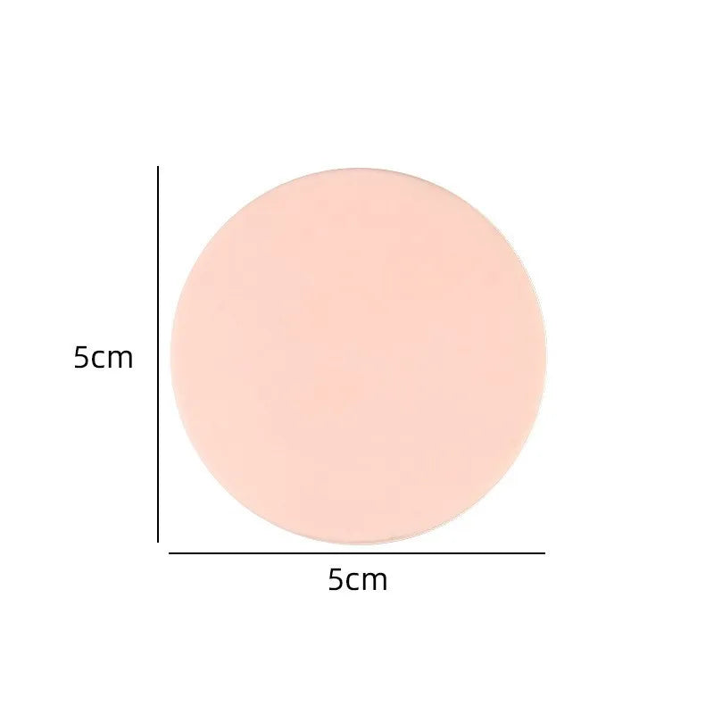 Silikon Türgriff Stoßstange 5x5cm Selbstklebend Schutzpad Weiß Grau Schwarz