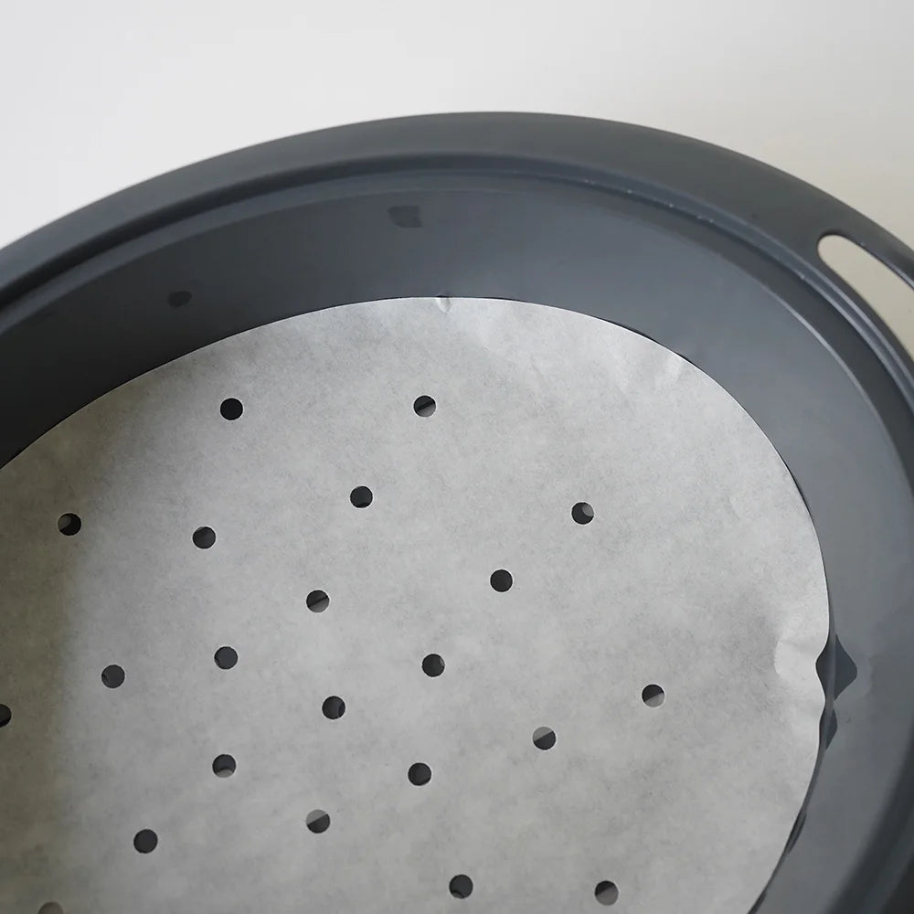 100 Blatt Einweg Dampfpapier für erhöhter Dampfgarer ovale Matte