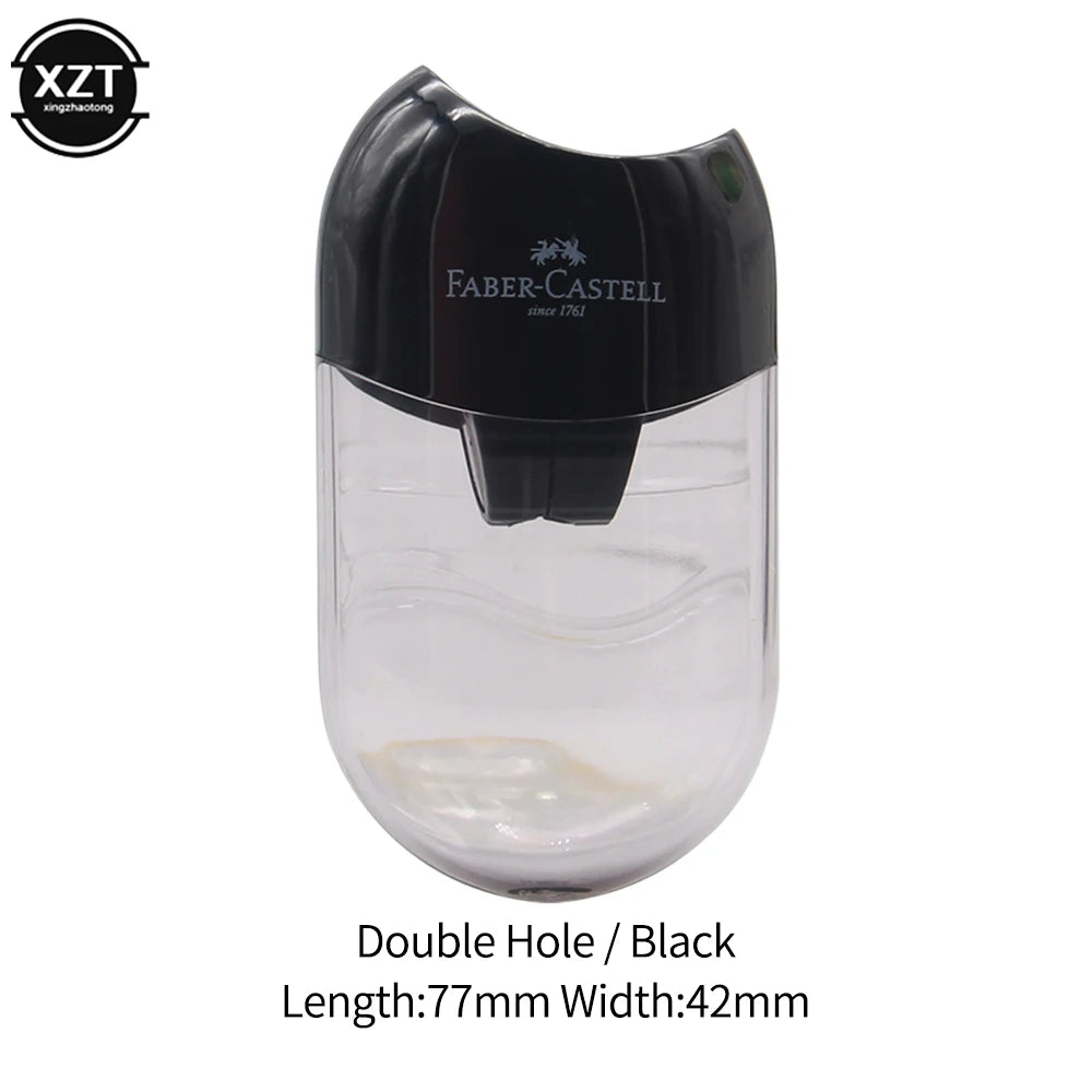 Kreativer Doppel Loch Bleistiftspitzer für Schule und Büro