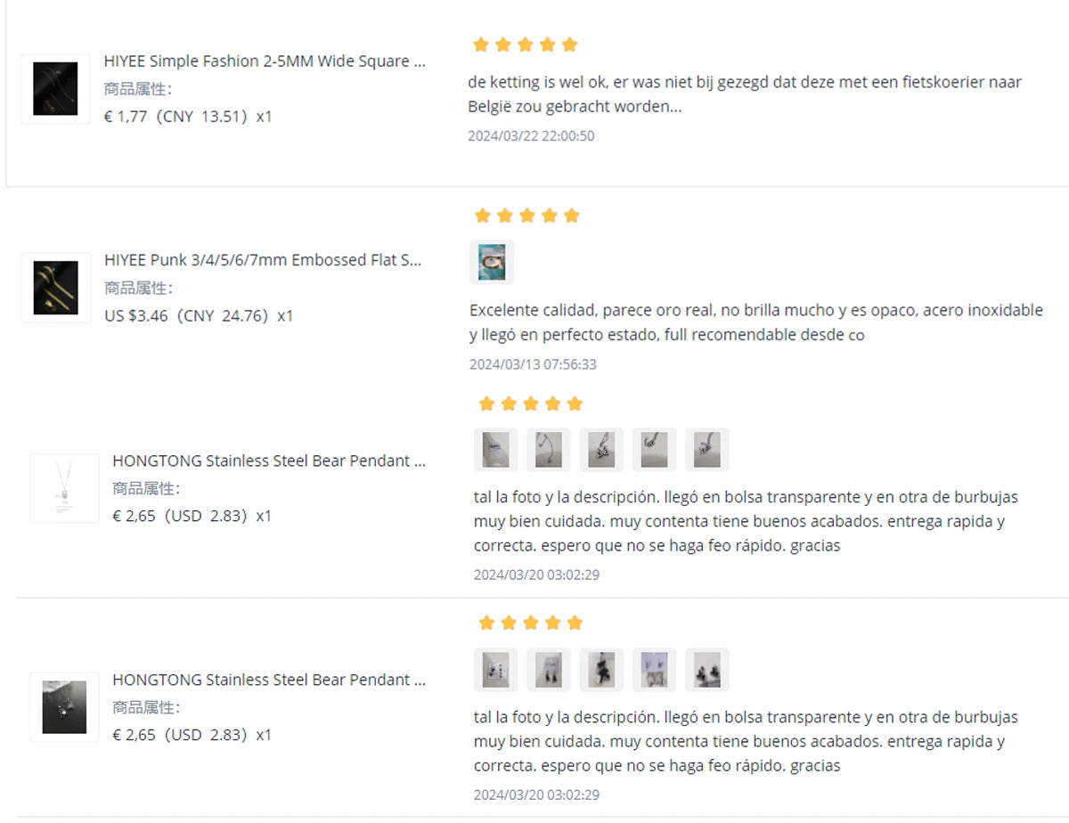 Schwarze Box Link Kette Edelstahl 2mm bis 5mm für Männer und Frauen-Yabubest - Home & More