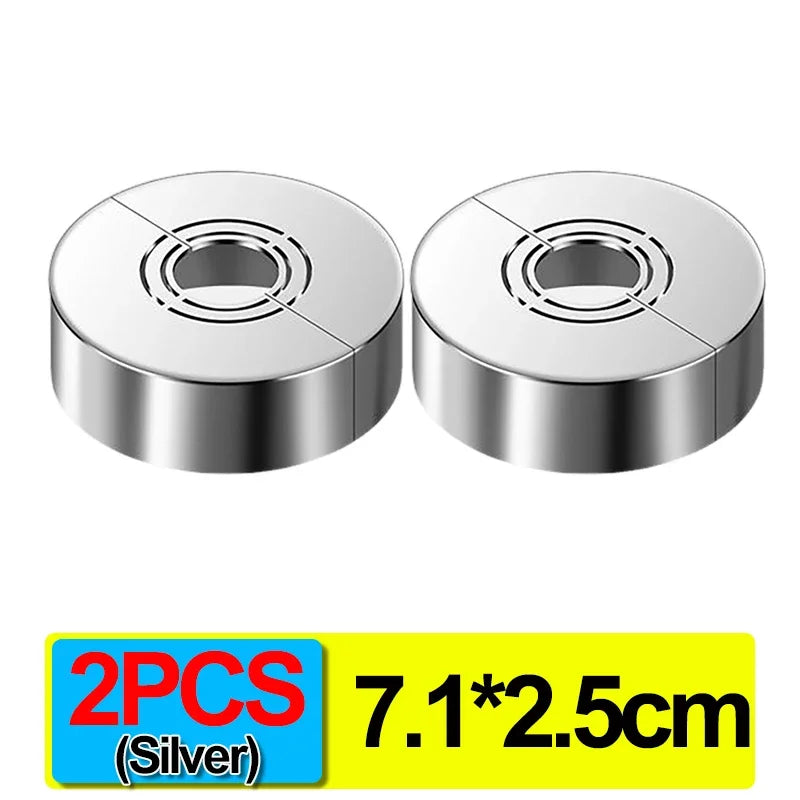 Abnehmbare Dekorative Abdeckung für Wasserhahn, Rohr - Eckventil – Bad Küche