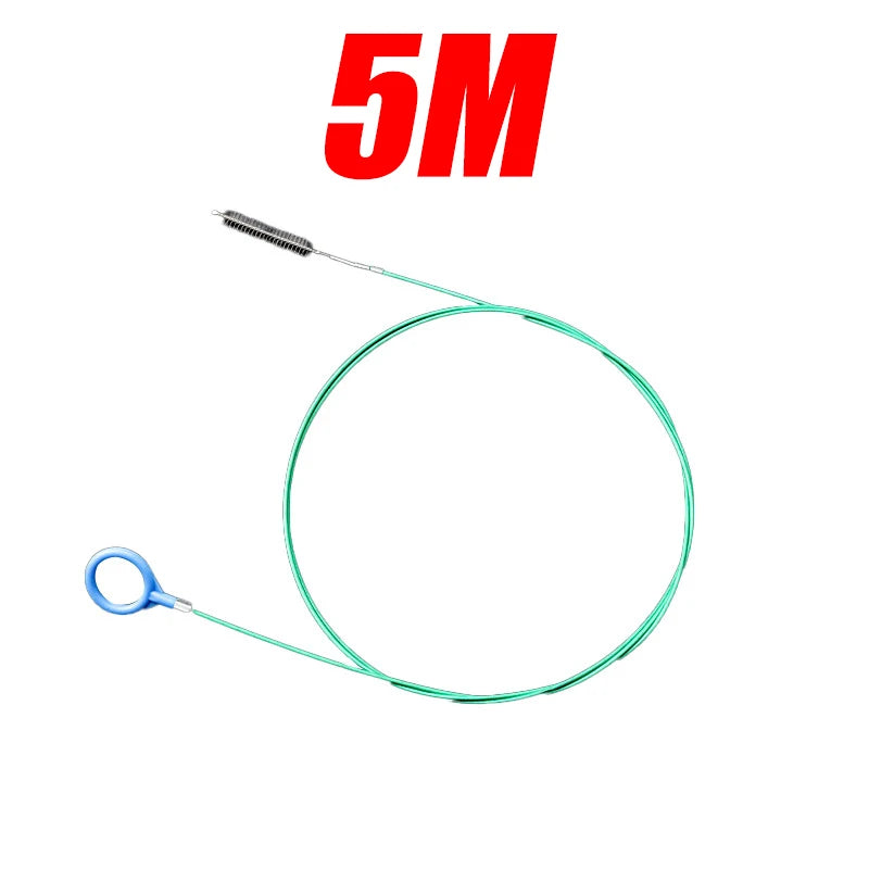 Flexible Reinigungsbürste 3-5 m Für Abflussloch Auto Rohr Reinigung